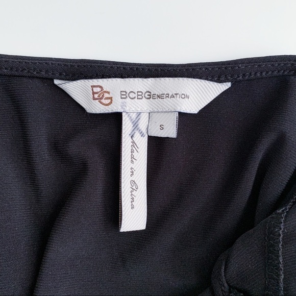 BCBGeneration Sleeveless Mini Cocktail Dress in Black, Size Small - Picture 3 of 12